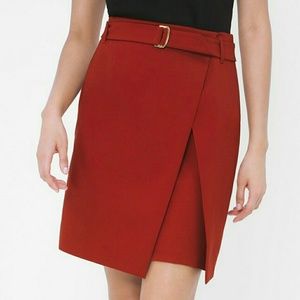 WHBM Envelope A Line Skirt